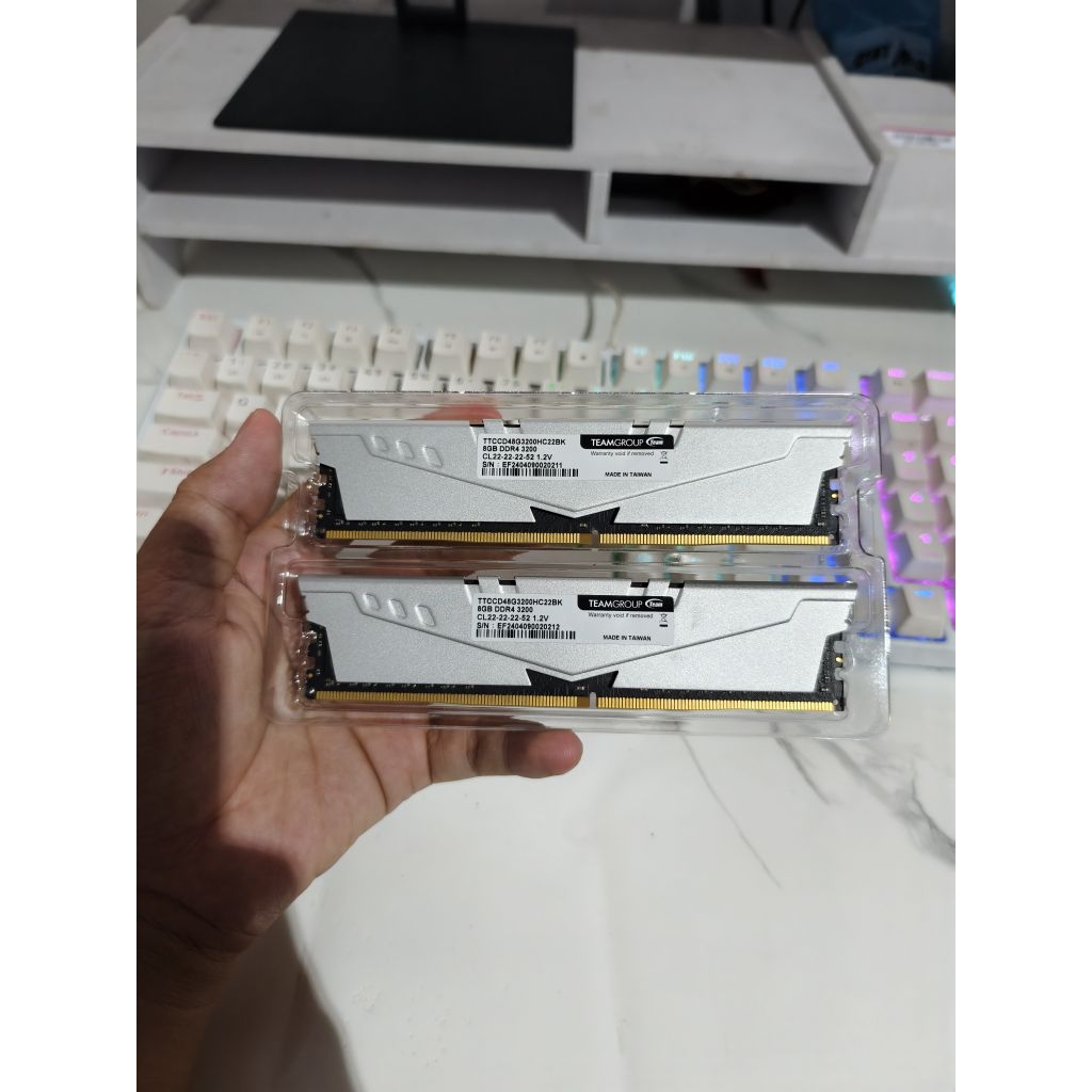 Jual RAM T-CREATE DDR4 3200MHZ 16GB 8x2 | Shopee Indonesia