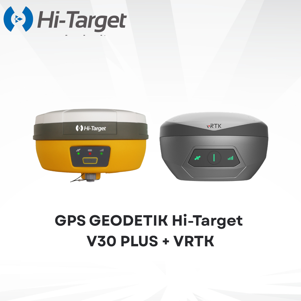 Jual GPS Geodetik Hi-Target V30 Plus + Hi-Target VRTK GNSS RTK Receiver ...