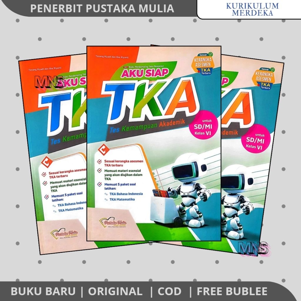 Jual Aku Siap TKA SD/ MI Kelas 6 Pustaka Mulia | Shopee Indonesia