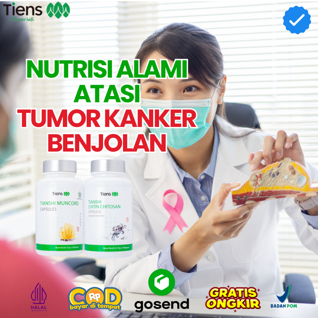 Tiens Tcm Herbal China Kanker Tumor Benjolan Fitofarmaka Bpom Halal Original