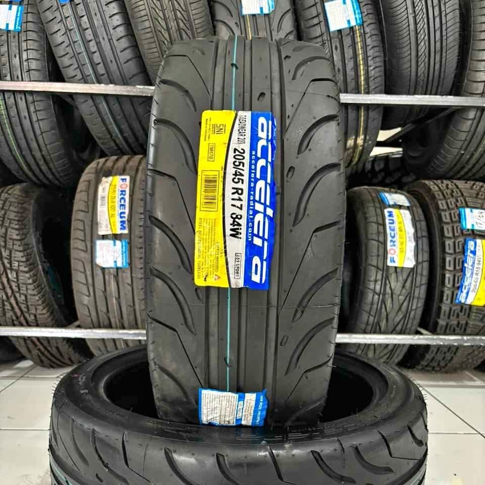 Jual BAN MOBIL TIPE SPORT UKURAN 205 45 R17 ACCELERA 651 SPORT COCOK ...