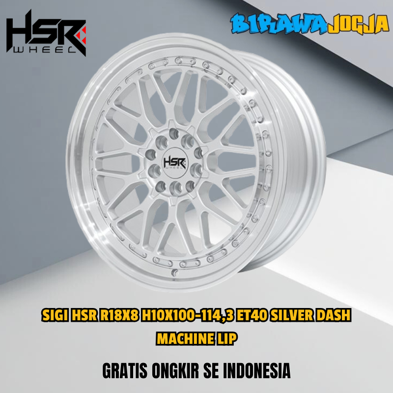 Jual VELG MOBIL RACING HSR SIGI RING 19 PCD 5X100 5X114 COCOK UNTUK ...