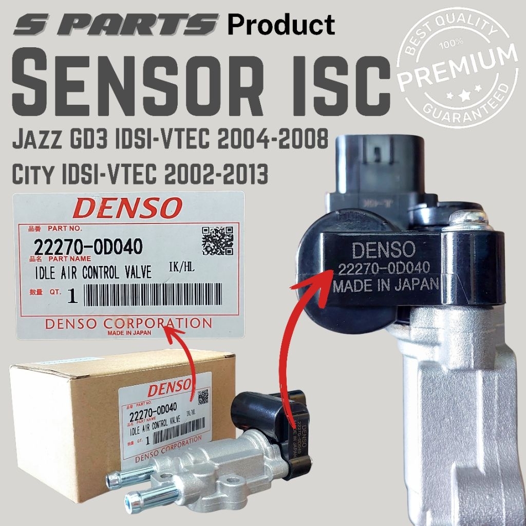 Jual Sensor ISC/Idle Speed Control Actuator Servo Assy Jazz GD3 IDSI ...