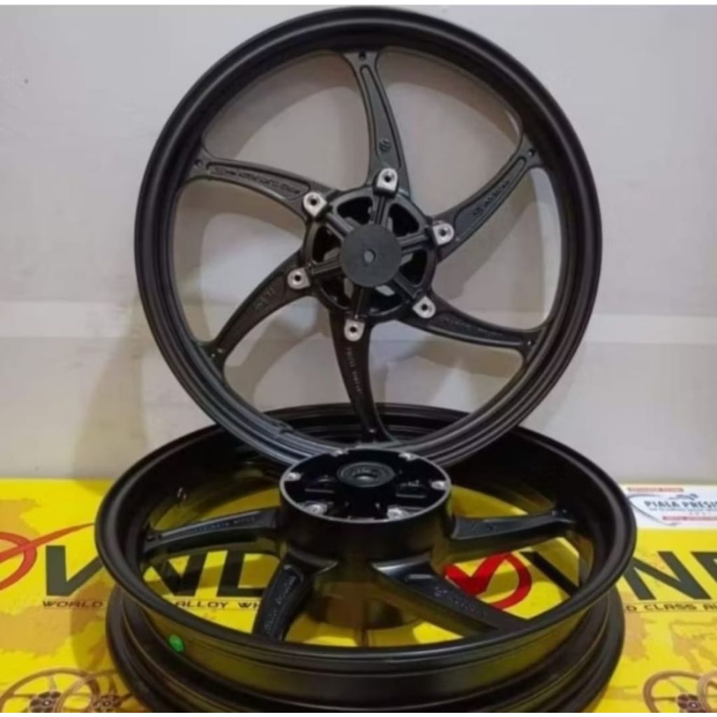 Jual VELG RACING VND SIX STAR NINJA RR/RUK VELG DEPAN 215/17 BELAKANG ...