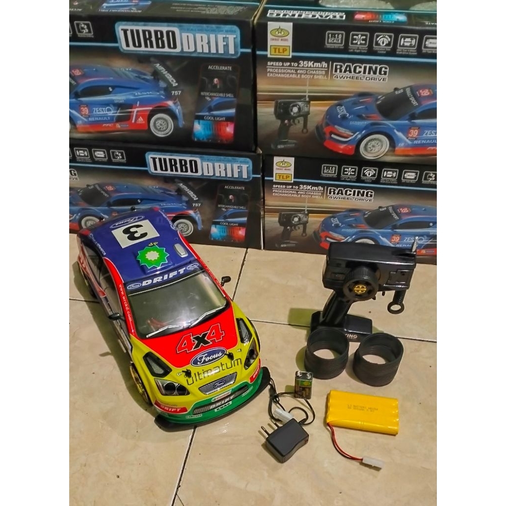 Jual mobil remote control rc turbodrift | Shopee Indonesia