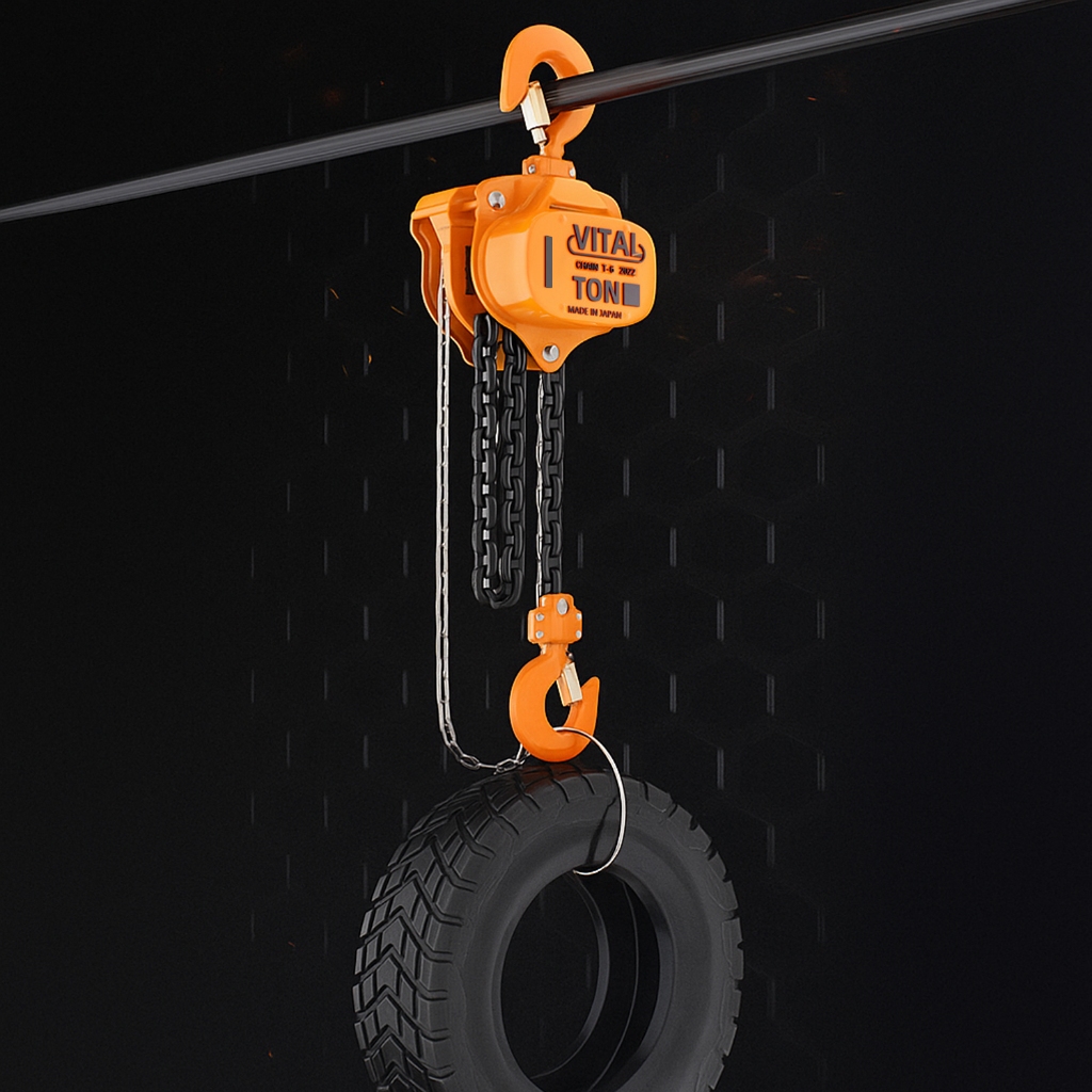 Jual Chain Block Manual 1 Ton 6 Meter – Katrol Rantai / Takel Kerekan ...