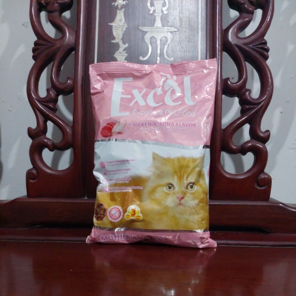 Jual Excel Mother & Kitten Freshpack 500 gram Makanan Kucing | Shopee ...