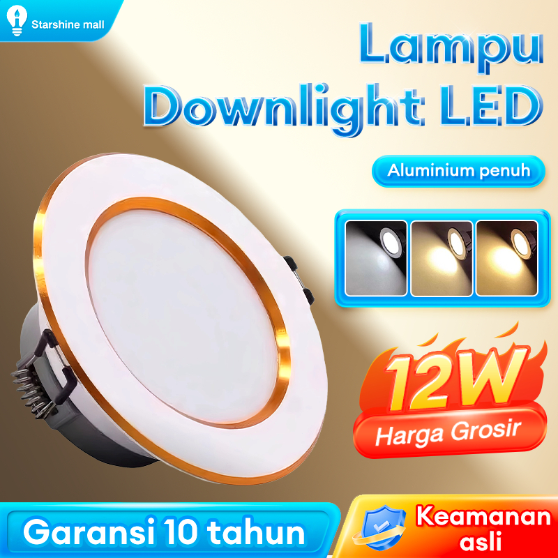 Jual Lampu Downlight LED Tertanam Super Tipis 6W 8W 12W Super Tipis ...