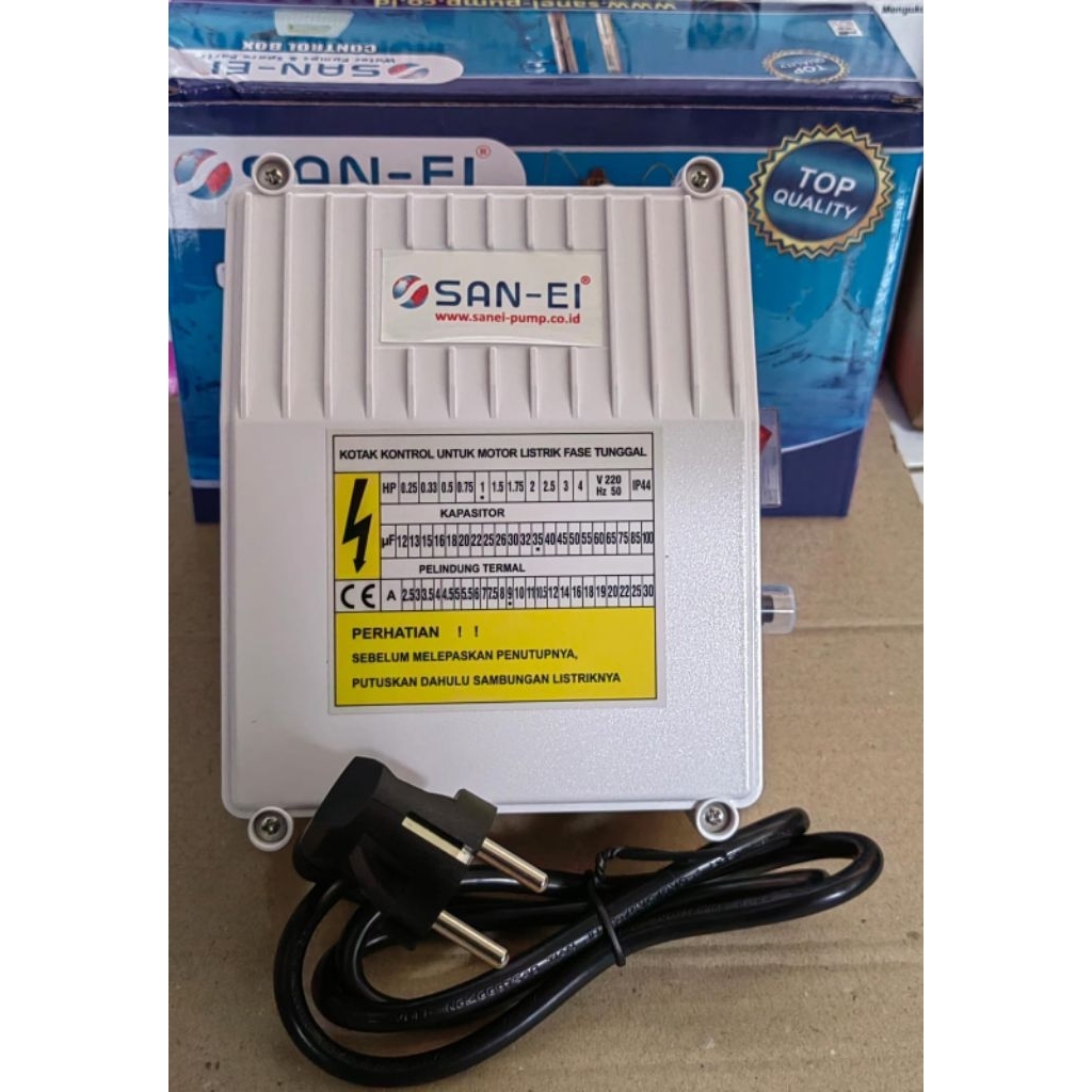 Jual Promo Control Box San-ei 0,5HP 0,75HP 1HP Control Box Pompa ...