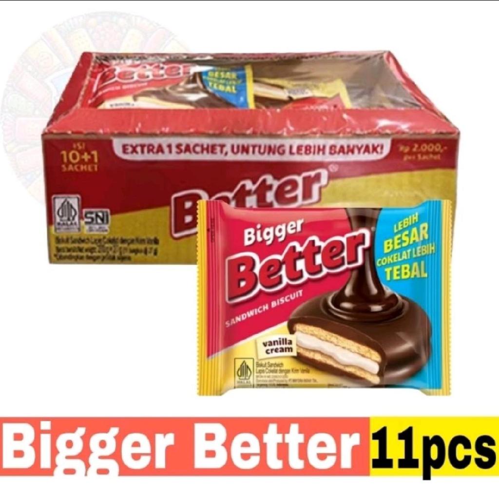 Jual Roma Bigger Better Box 10+1 Pcs 27g | Shopee Indonesia