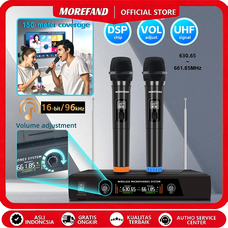 Jual Wireless microphone Mikrofon nirkabel rekaman lagu studio rekaman ...