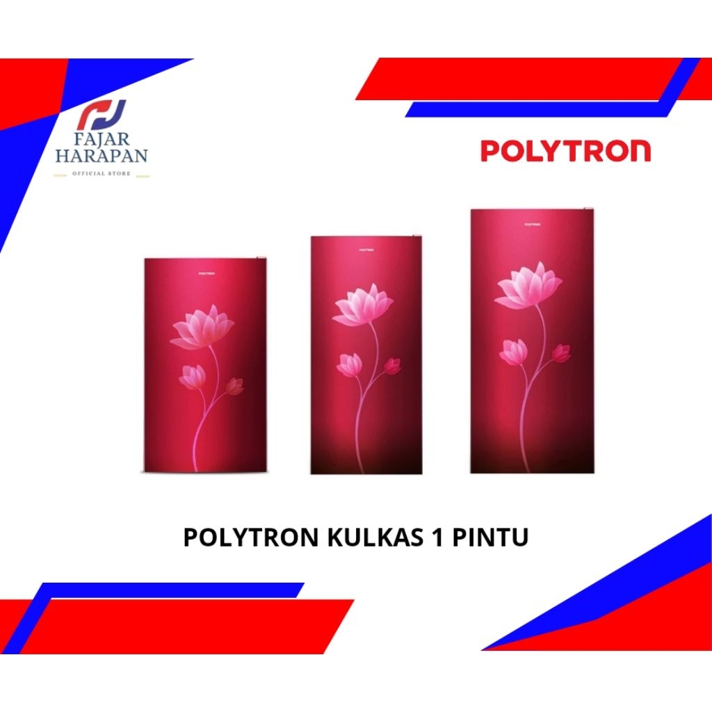 Jual POLYTRON KULKAS 1 PINTU PRB 159/179/189 R/B | Shopee Indonesia