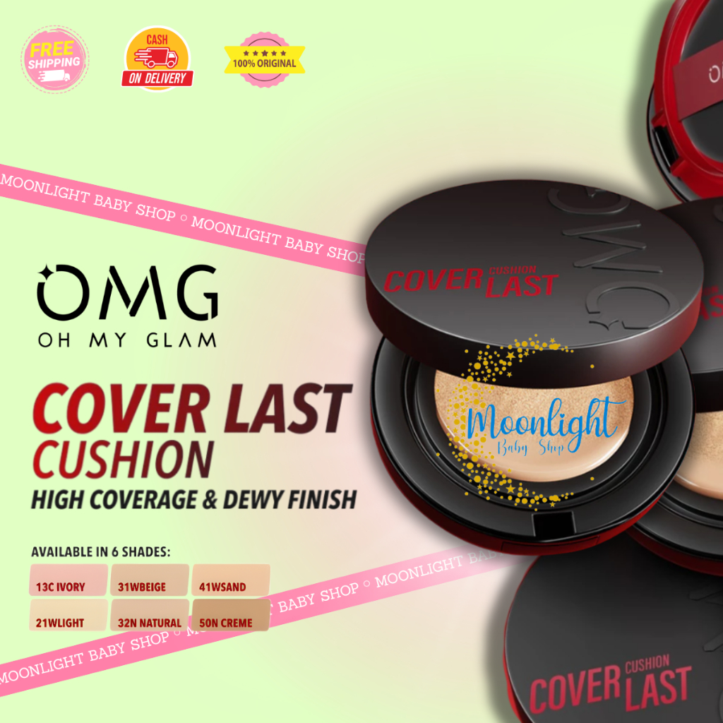 Jual OMG Oh My Glam Coverlast Cushion 15g - Cushion Foundation