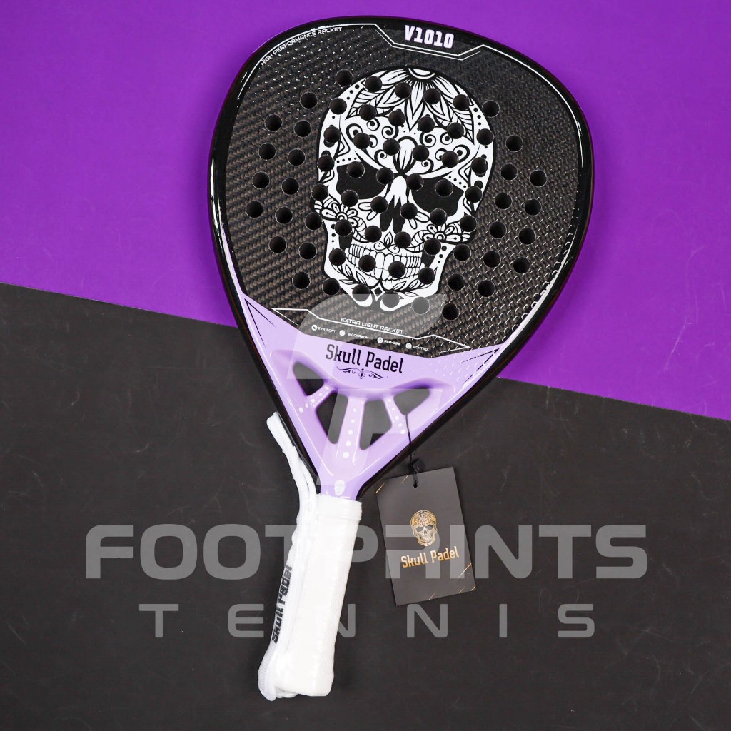 Jual Skull V1010 3K Carbon Purple Edition Padel Racket Raket Padel ...