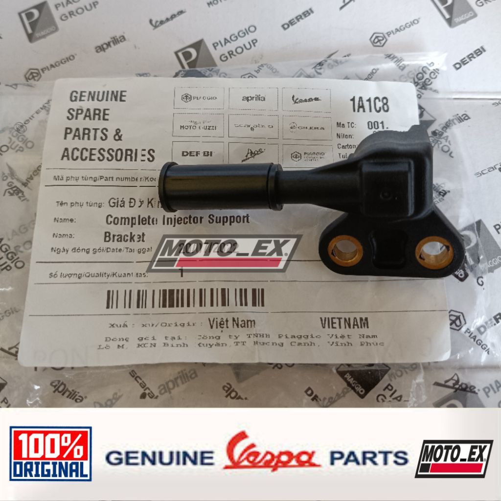 Jual BRACKET INJECTOR / INJEKTOR PIAGGIO VESPA I-GET ORIGINAL | Shopee ...