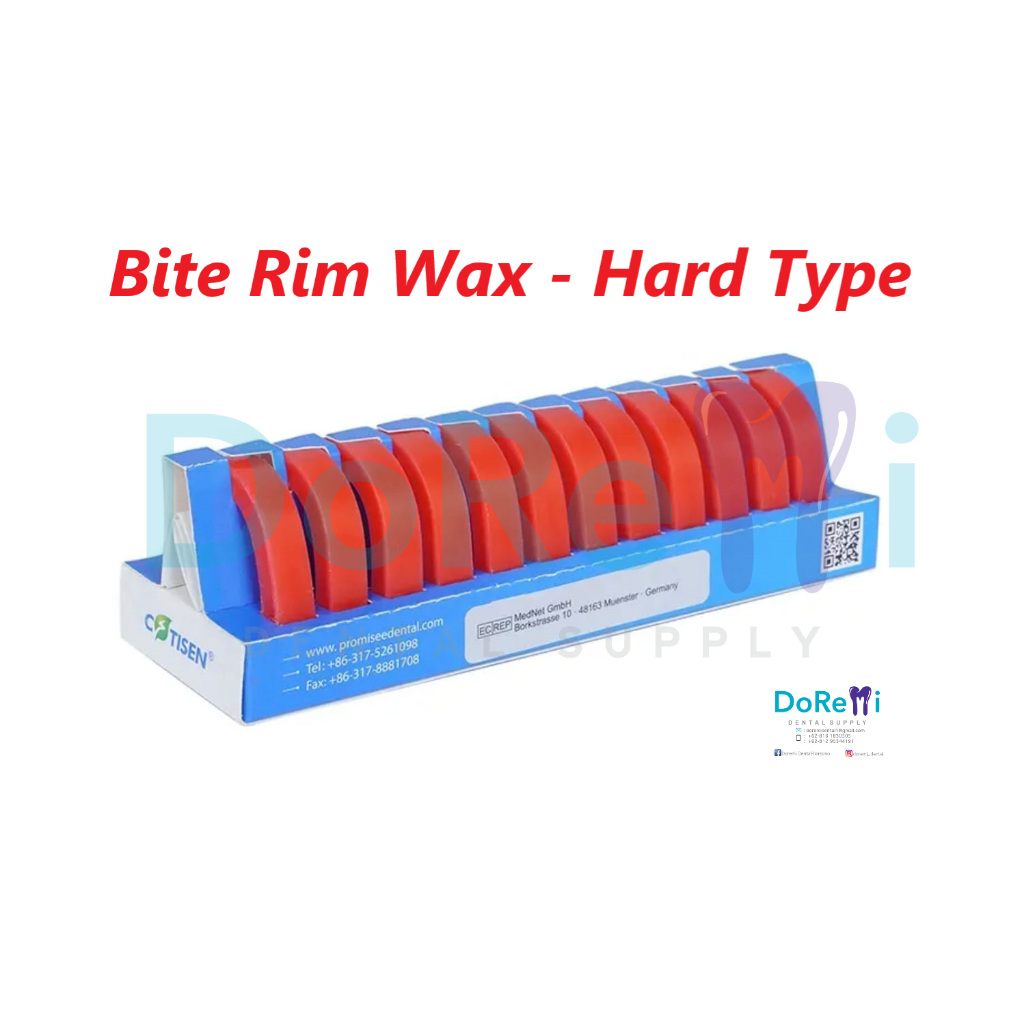 Jual Dental Bite Rim Wax / Galangan Gigit isi 12 pcs/Box & Eceran 2 pc ...
