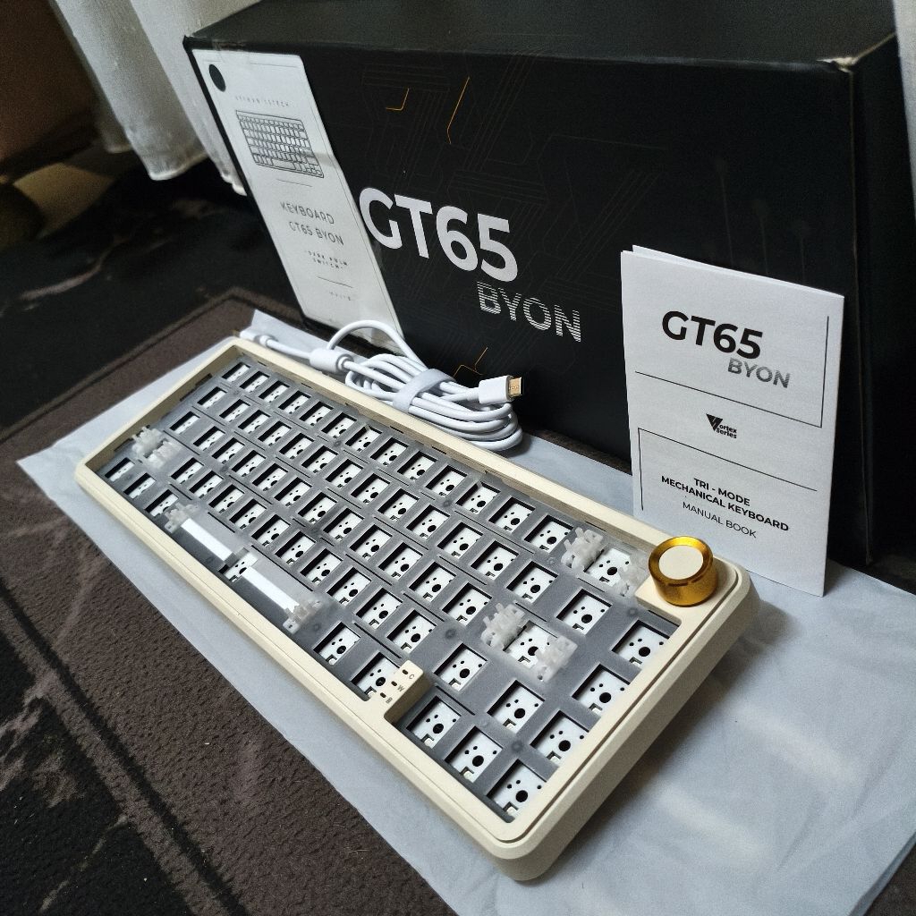 Jual Vortexseries GT65 BYON Barebone Only Wireless Mechanical Keyboard ...