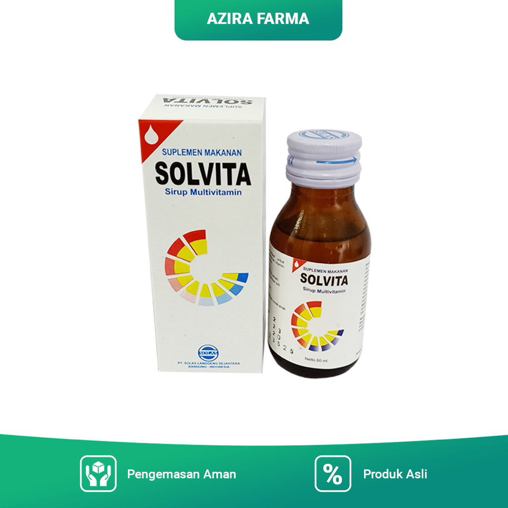Jual Solvita syrup 60ml | Shopee Indonesia