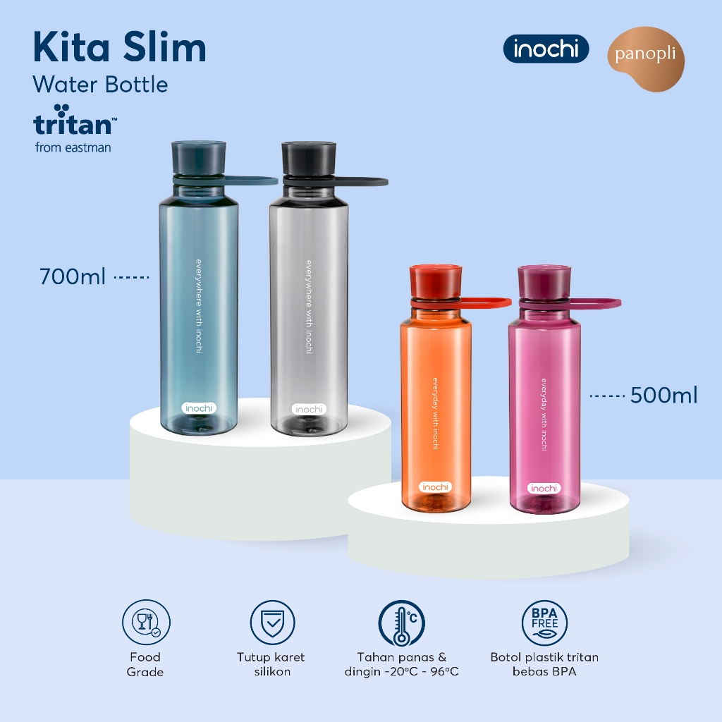 Jual Inochi Kita Slim Tritan Bottle -Tumbler estetik - Botol Minum ...