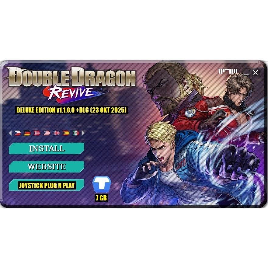 Jual PC Games DDR Double Dragon Revive Deluxe Edition | Shopee Indonesia