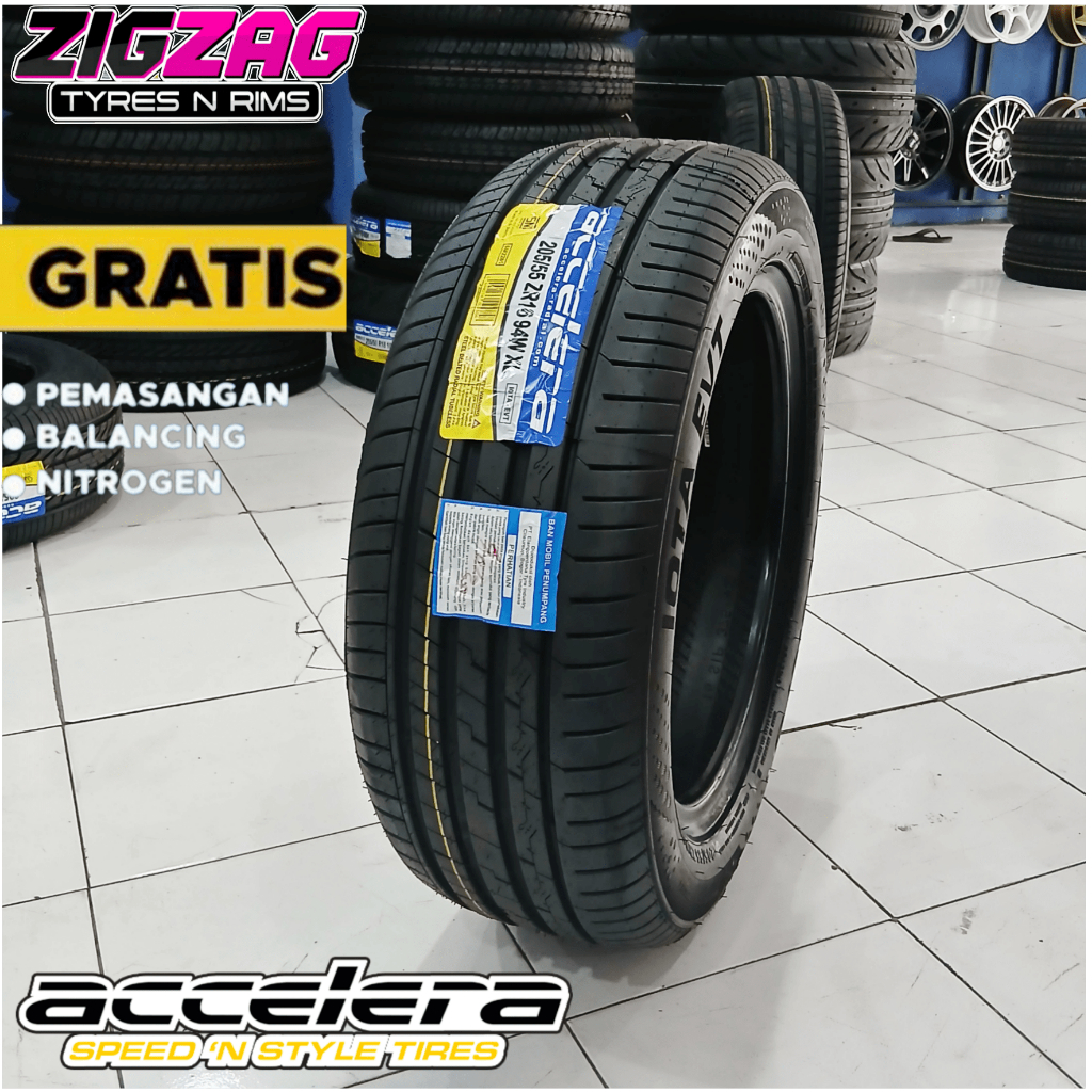 Jual Ban mobil Standar Ring 16 Ukuran 205 55 R16 Accelera iota evt Ban ...