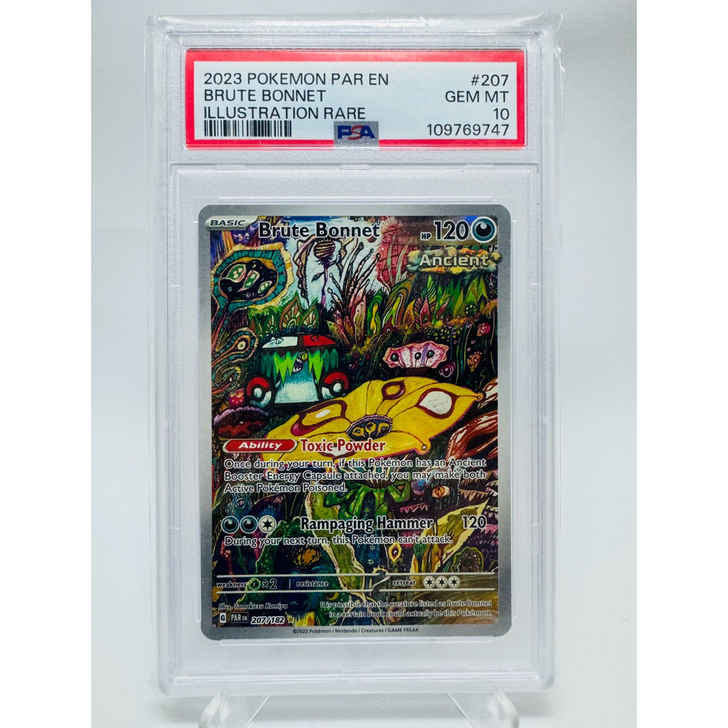 Jual PSA 10 Brute Bonnet Paradox Rift - Pokemon English TCG | Shopee ...