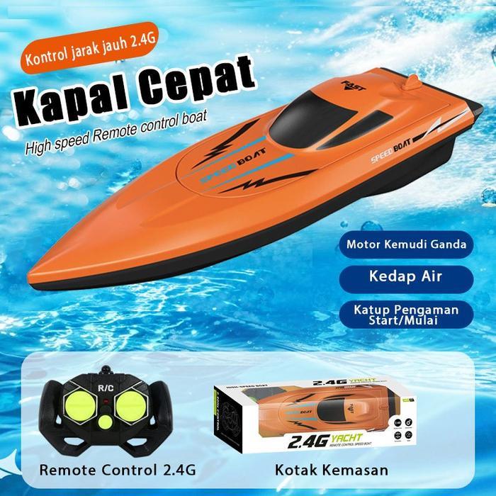 Jual Rc Boat Mainan Remote Control Kapal RC Speed boat Kapal Remot ...