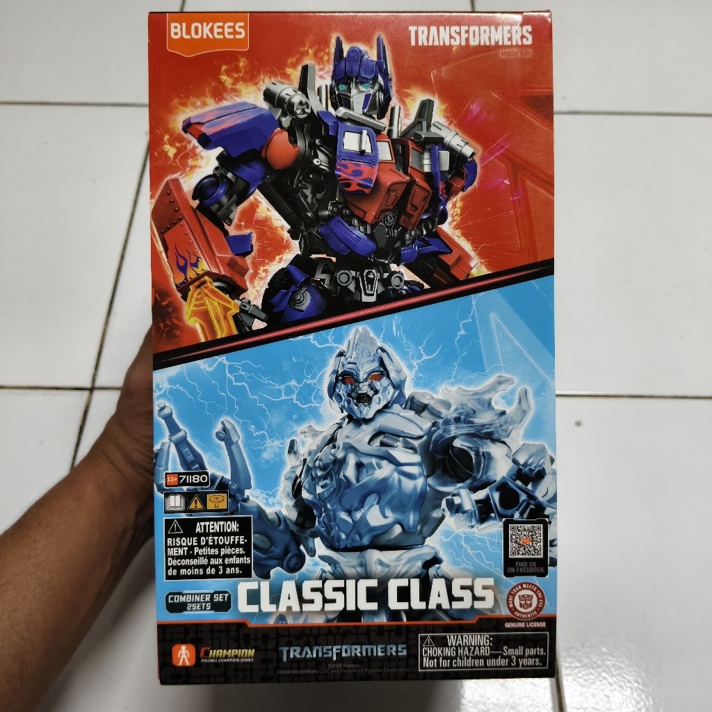 Jual Blokees Classic Class Transformers Optimus Prime EX & Megatron ...