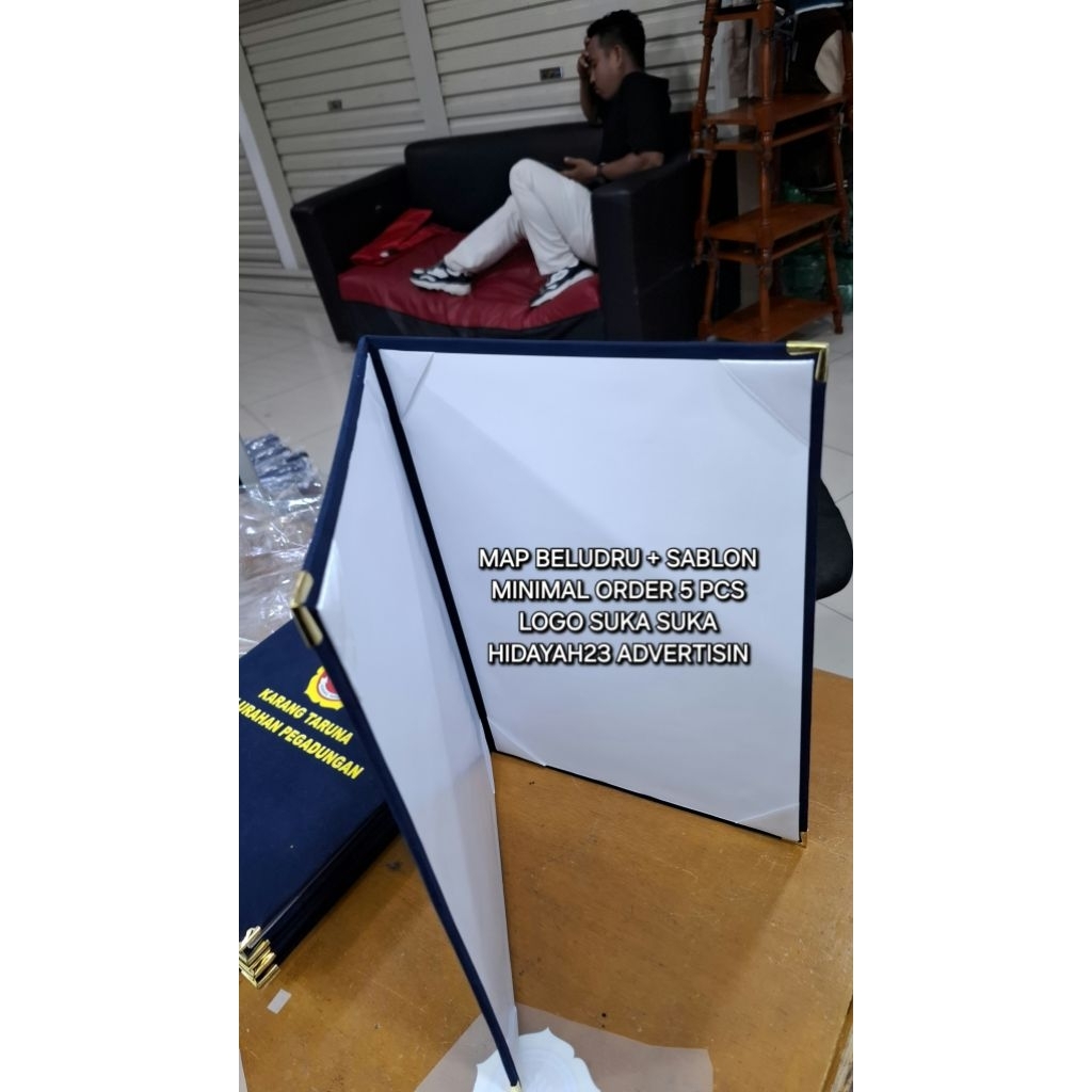 Jual map custom beludru + sablon | Shopee Indonesia