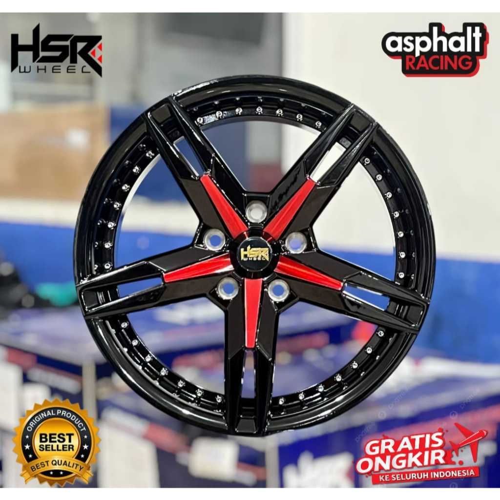 Jual New Stok HSR KEUNIKAI R17 Single Pcd 5X114,3 Velg Mobil Model ...
