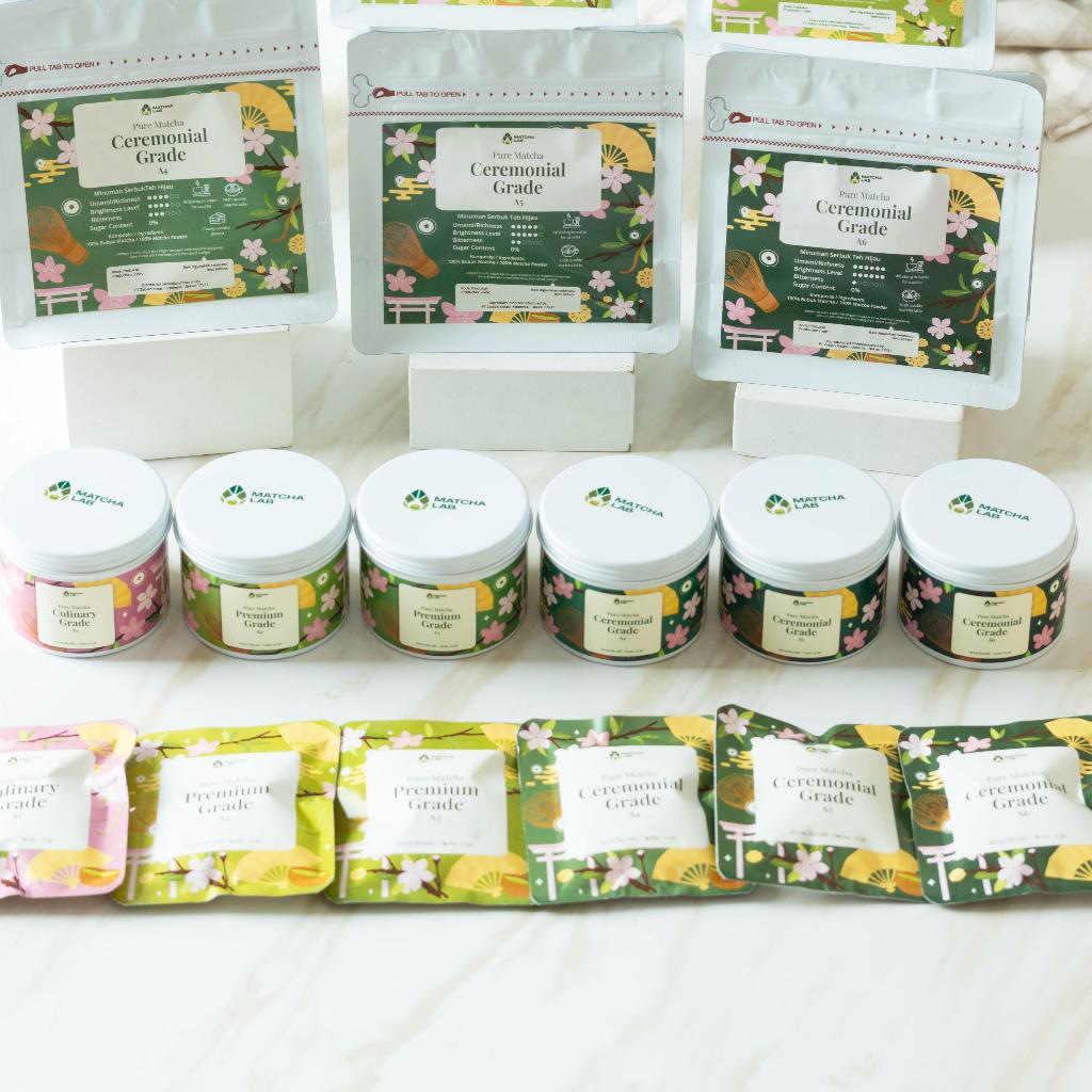 Jual Matcha Lab - Sample Pure Matcha Culinary Premium & Ceremonial ...