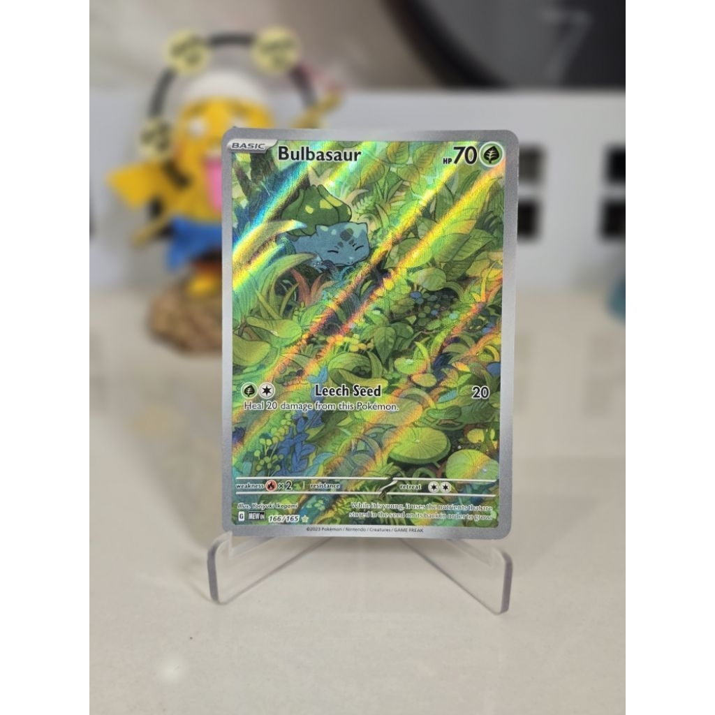 Jual Bulbasaur #166 Pokemon Scarlet & Violet 151 Kartu TCG Pokemon ...