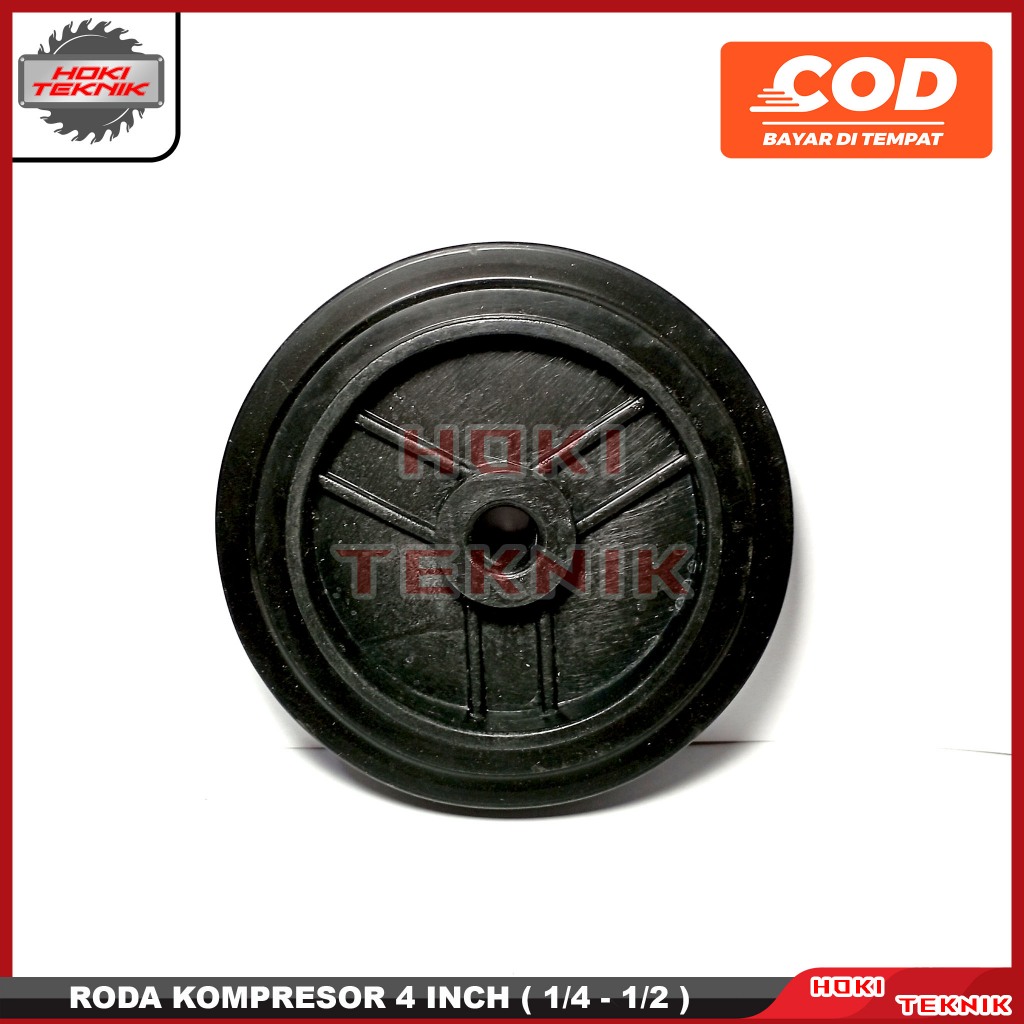 Jual Roda Mesin Kompresor 4 inch 1/4HP Roda Kompresor 1/2HP | Shopee ...