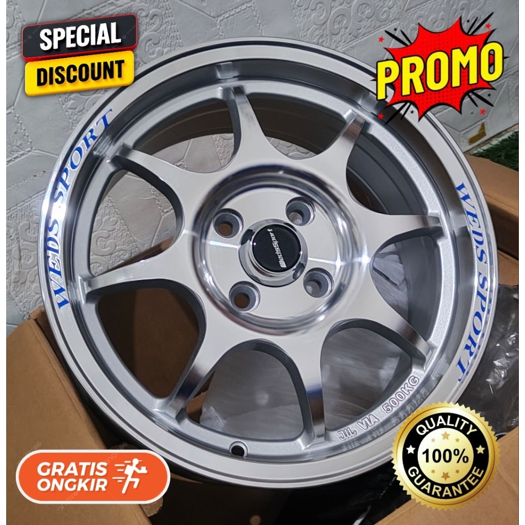 Jual Velg baru termurah Wedssport Tc05 R15 (4pcs) | Shopee Indonesia