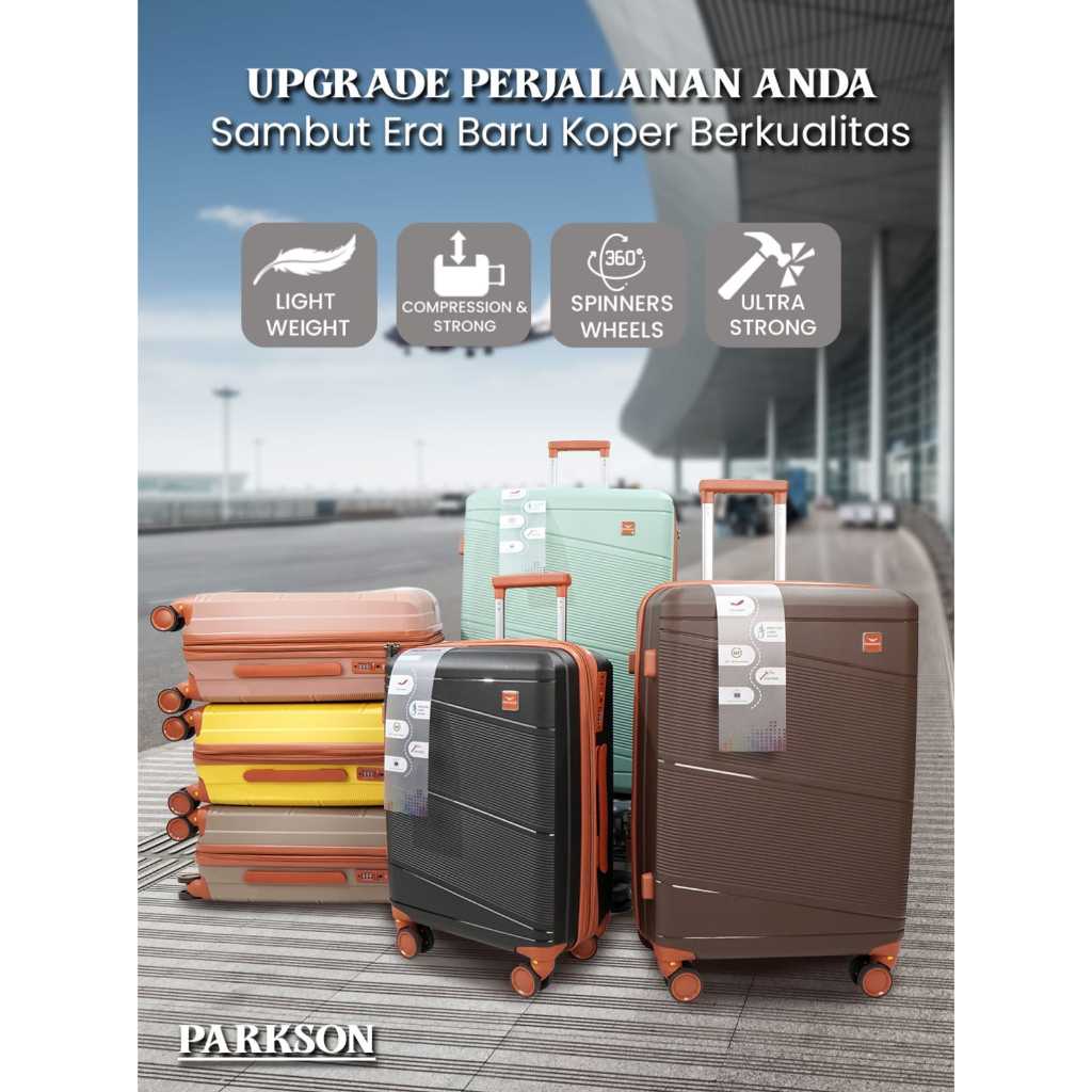 Jual PARKSON Koper PP731 Expandable TSA LOCK 007 Koper 20 inch Kabin 24 ...
