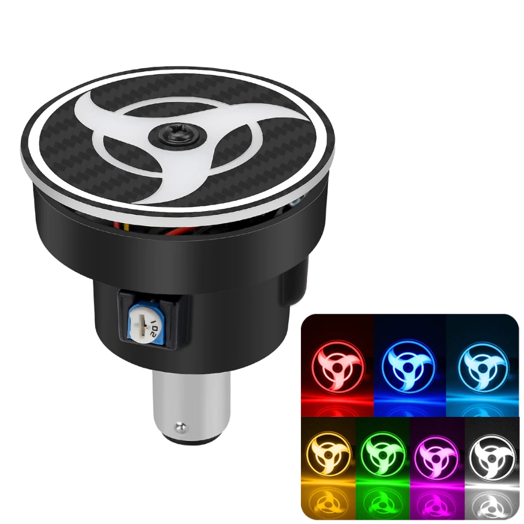 Jual Lampu rem sepeda motor LED berputar pelangi lampu belakang lampu ...