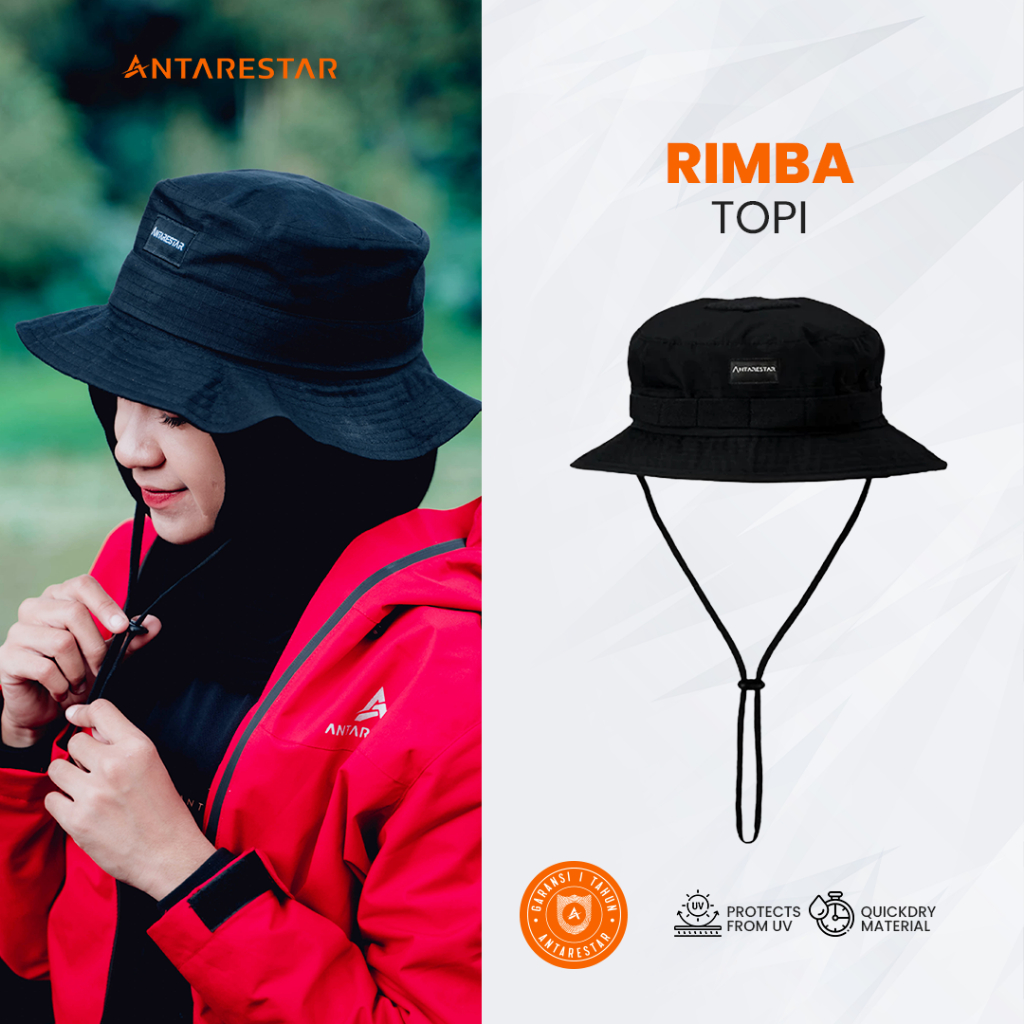 Jual Topi Pria Bucket Hat Rimba Topi Gunung Pria Wanita Outdoor Topi ...