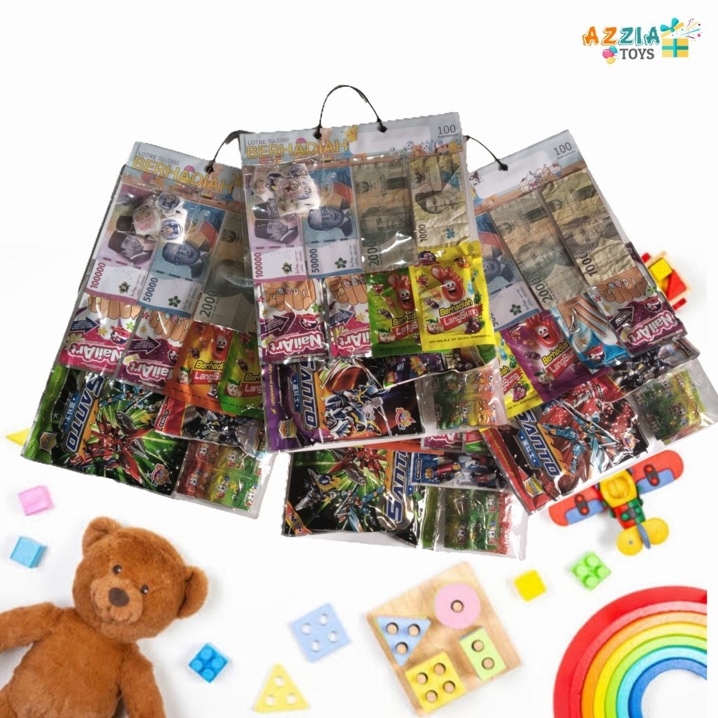 Jual LOTRE BERHADIAH 100pcs KUPON Semua Dapat Hadiah [Random] BACA ...