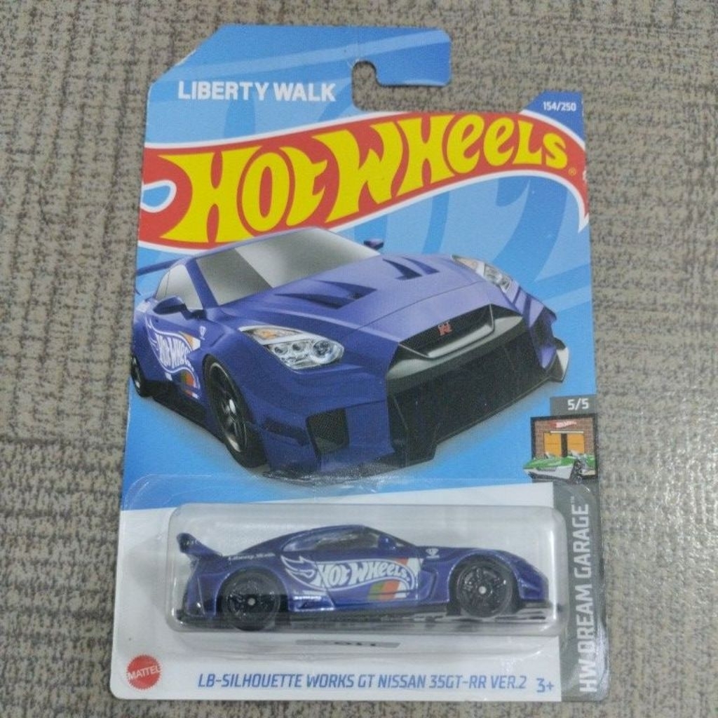 Jual HOT WHEELS NISSAN R35 BLUE LBWK FACTORY SEAL (110) | Shopee Indonesia