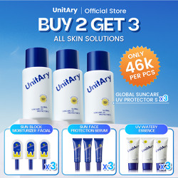 [BUY 2 GET 3] UnitAry ‘All Skin Solutions’ SPF 50+ PA++++ Sunscreen Specially Formulated for Different Skin Types [IN VIVO & NON COMEDOGENIC TESTED]