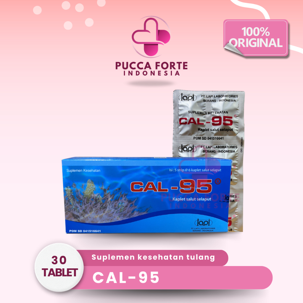 Jual Cal-95 - Suplemen untuk Menjaga Kesehatan Tulang Ibu Hamil 30 ...