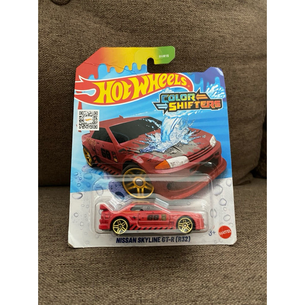 Jual Hotwheels Color Shifters Nissan Skyline R32 Godzilla card kerut ...
