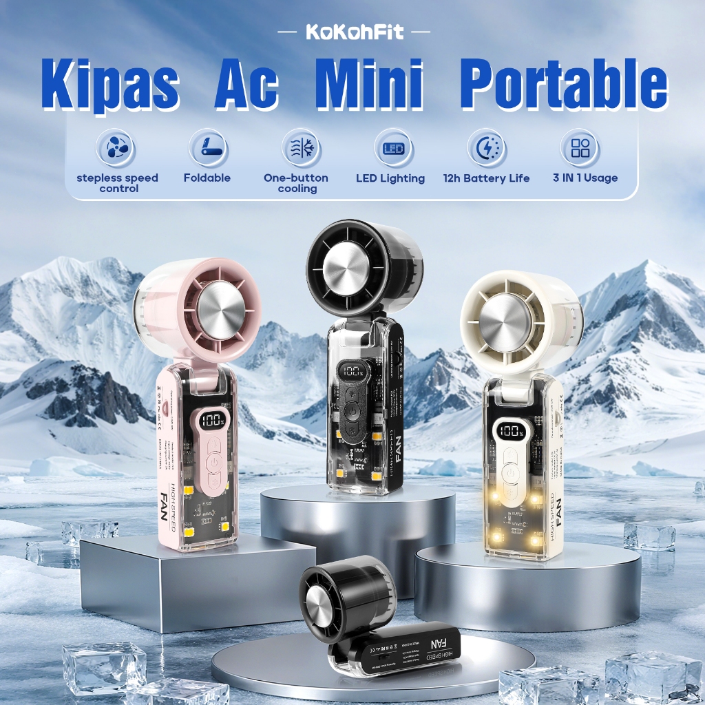 Jual [COD]Kipas Angin Portable / Kipas Mini Tangan / Kipas Angin Kecil ...