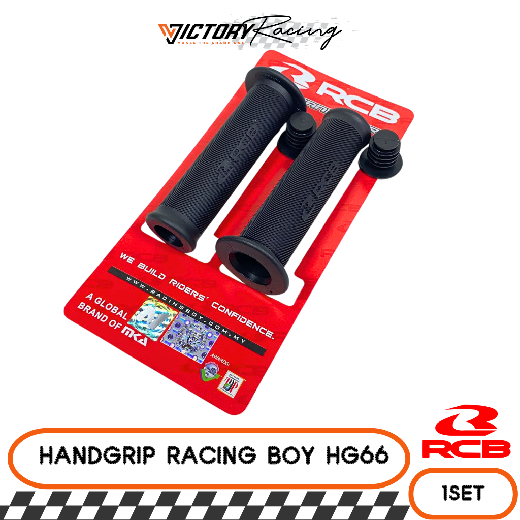 Jual Grip RCB / Grip RACING BOY Model Polos HG66 / Handgrip RCB HG 66 ...