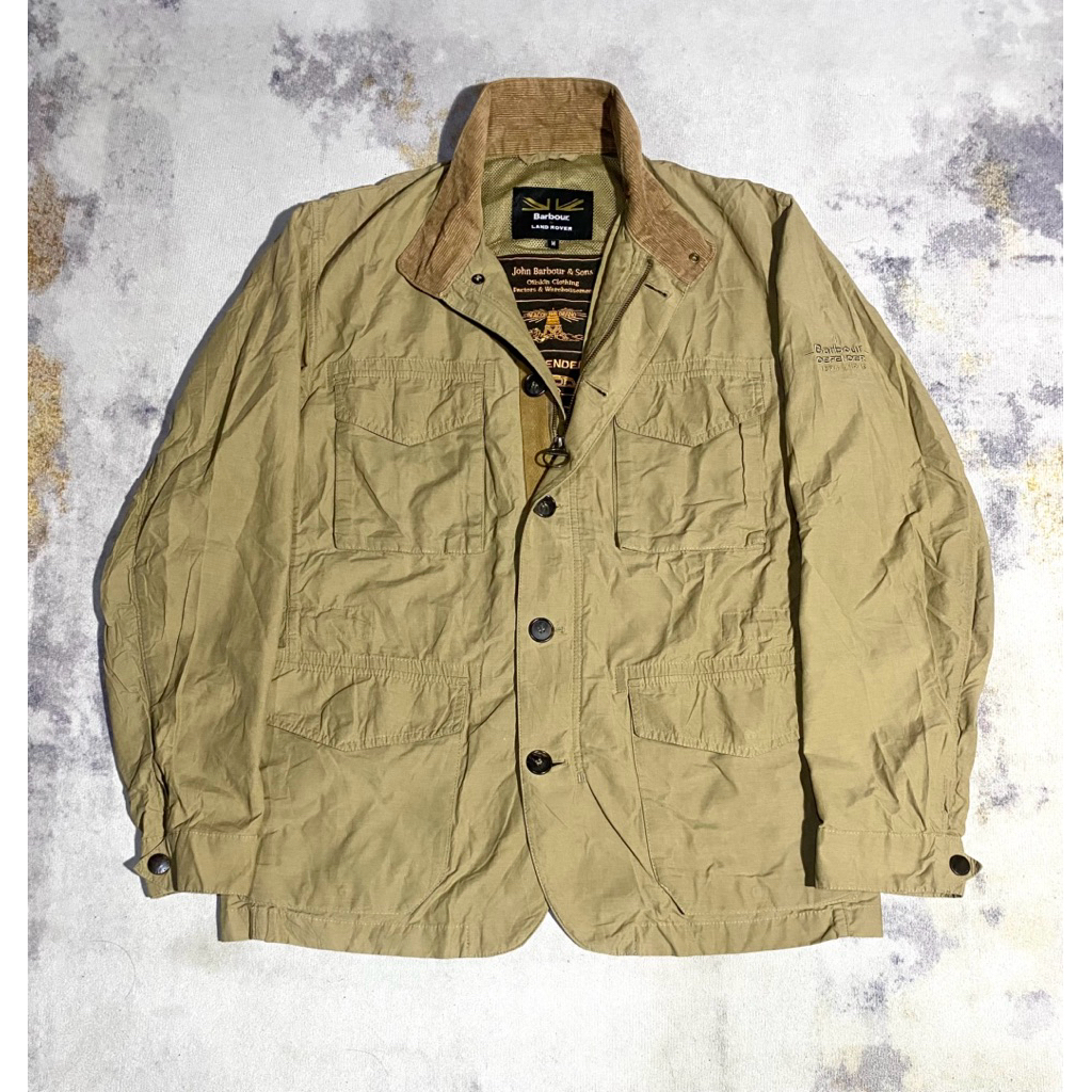 Jual BARBOUR DEFENDER FOSSE X LAND ROVERS JACKET | Shopee Indonesia