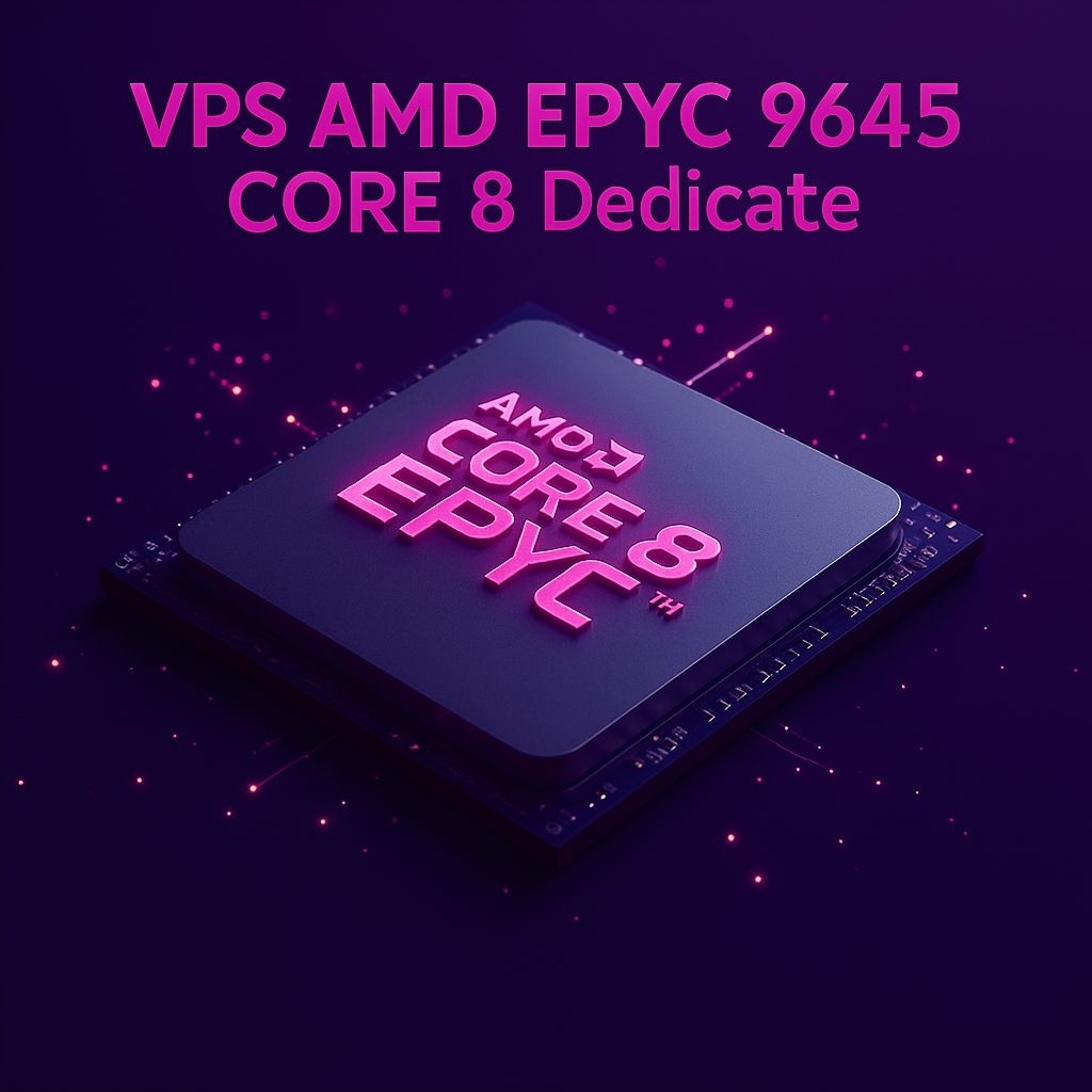 Jual VPS AMD EPYC 9645 CORE 8 Dedicate ( no shering prosesor ) RAM 16 ...