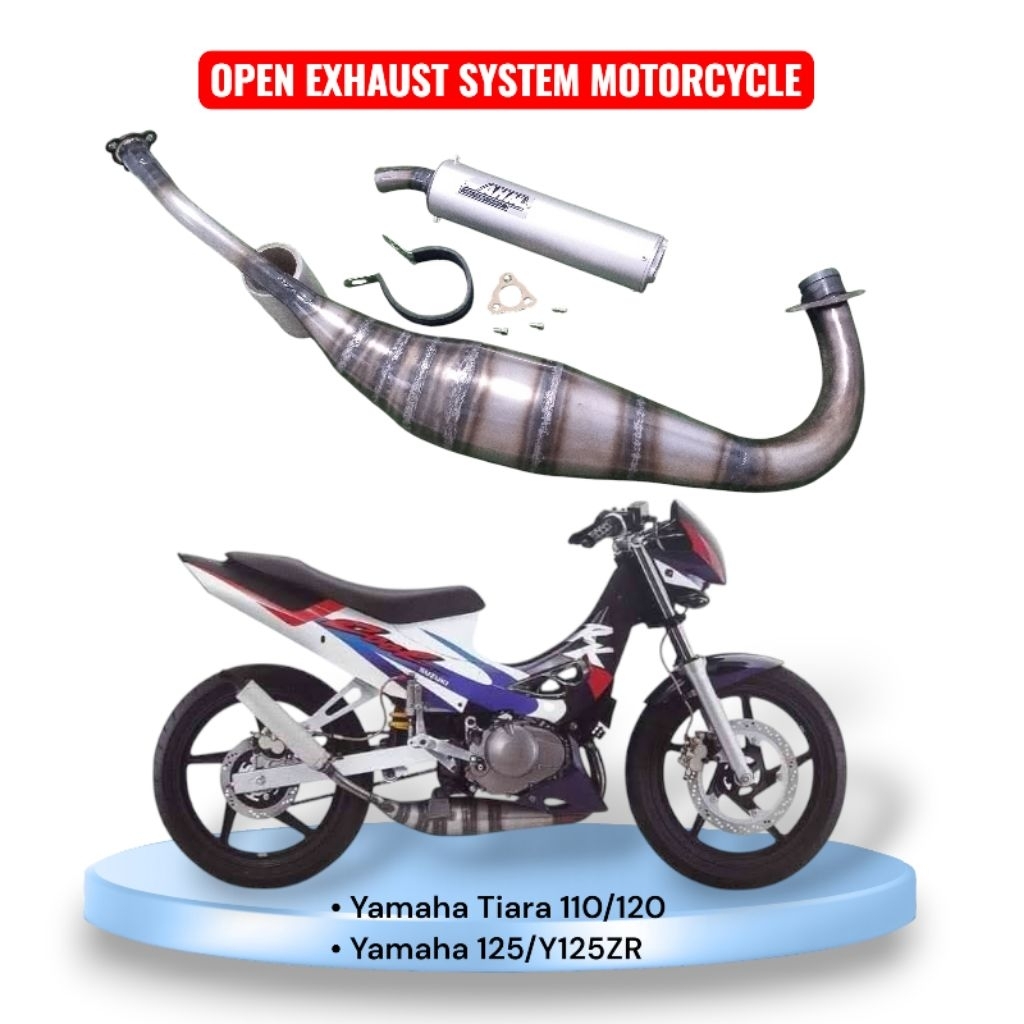 Jual Knalpot AHM Pro Racing Exhaust system Ayago Yamaha Tiara Jrs120 ...