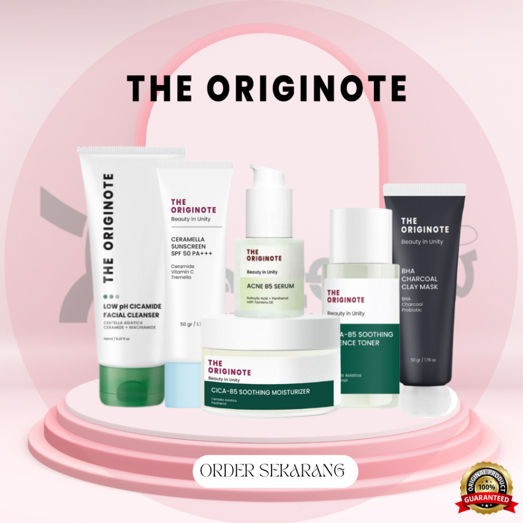 Jual SPECIAL BUNDLE THE ORIGINOTE Acne Kit [ 3 in 1 ][ 4 in 1 ][ 5 in 1 ...