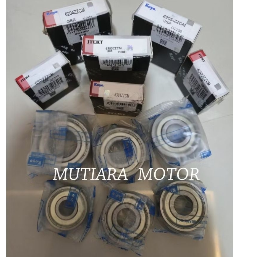 Jual BEARING SET RASIO NMAX OLD NMAX NEW AEROX 155 LEXI 125 6301 6302(2 ...