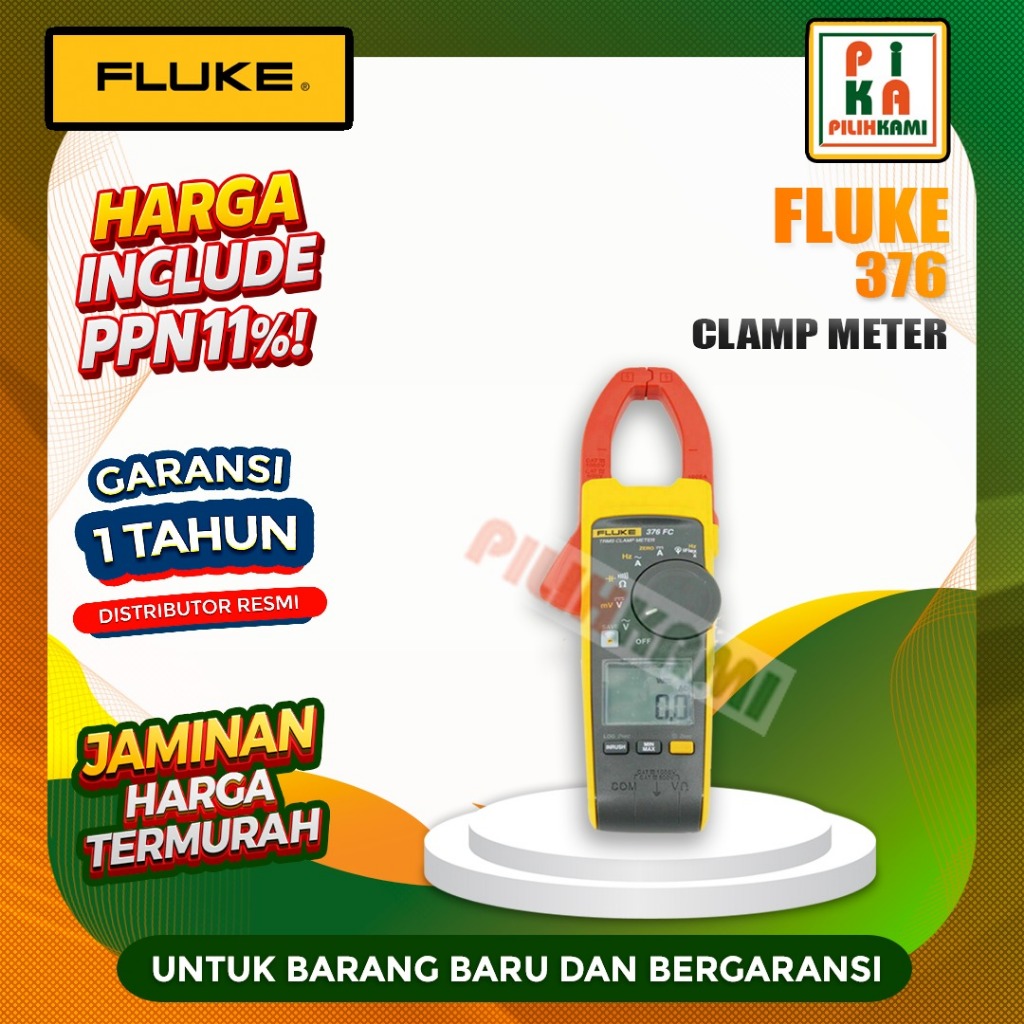 Jual FLUKE 376 True-RMS AC/DC Clamp Meter with iFlex | Shopee Indonesia